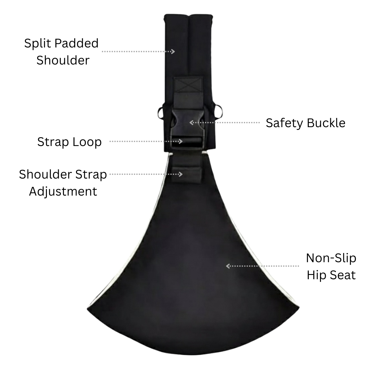 Organic Cotton Baby Sling Carrier