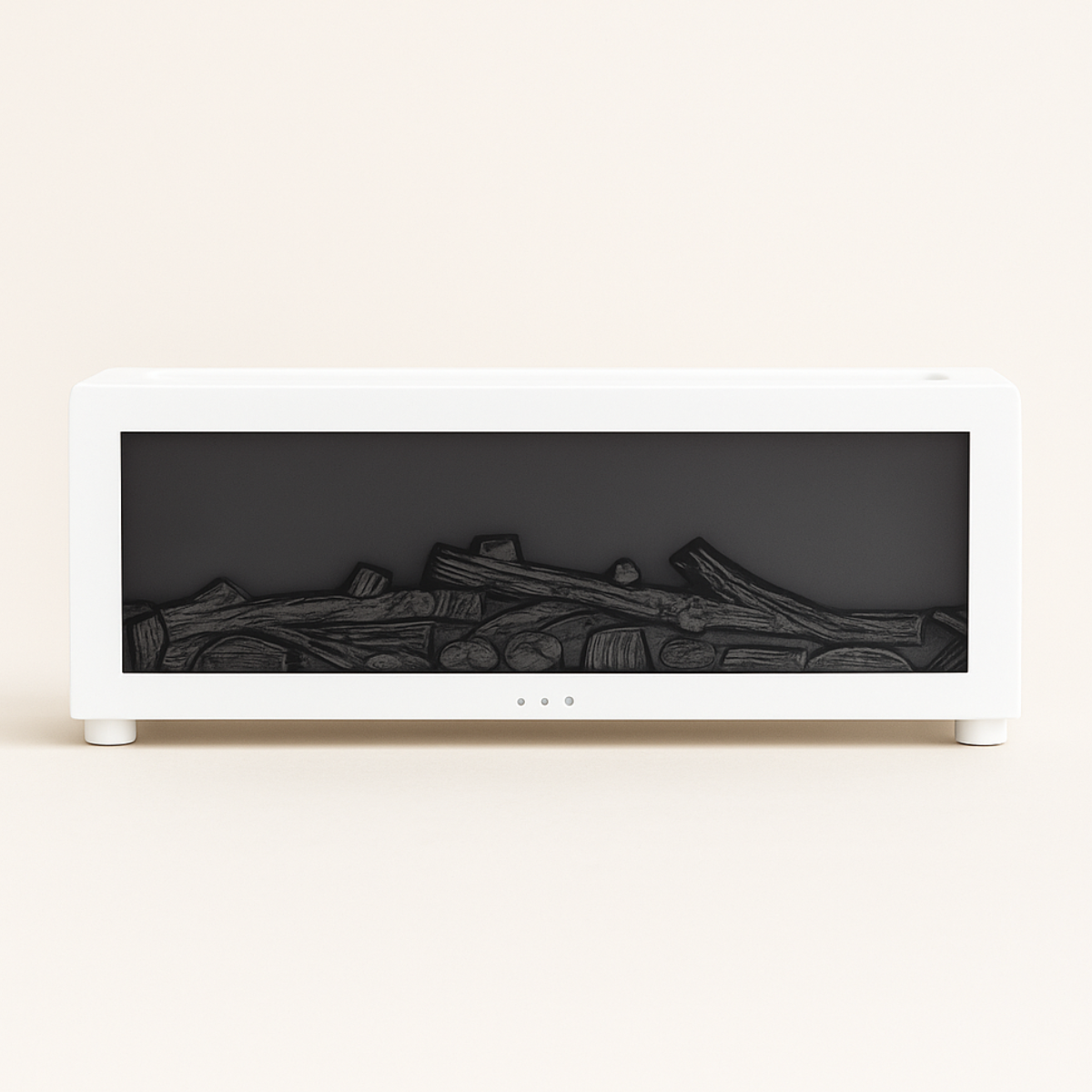 Flame Effect Aroma Diffuser: 3-in-1 Fireplace Humidifier for Home