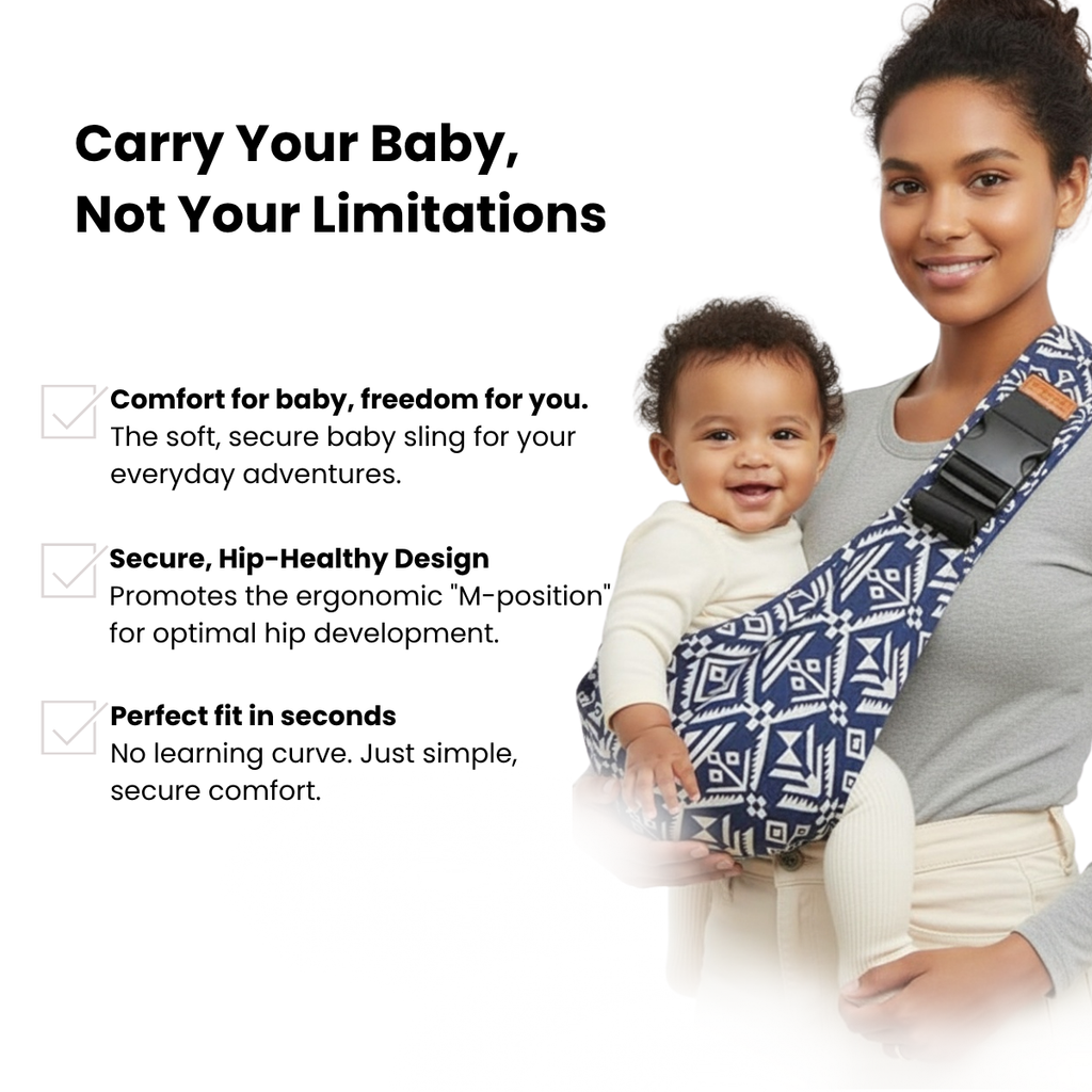 Organic Cotton Baby Sling Carrier