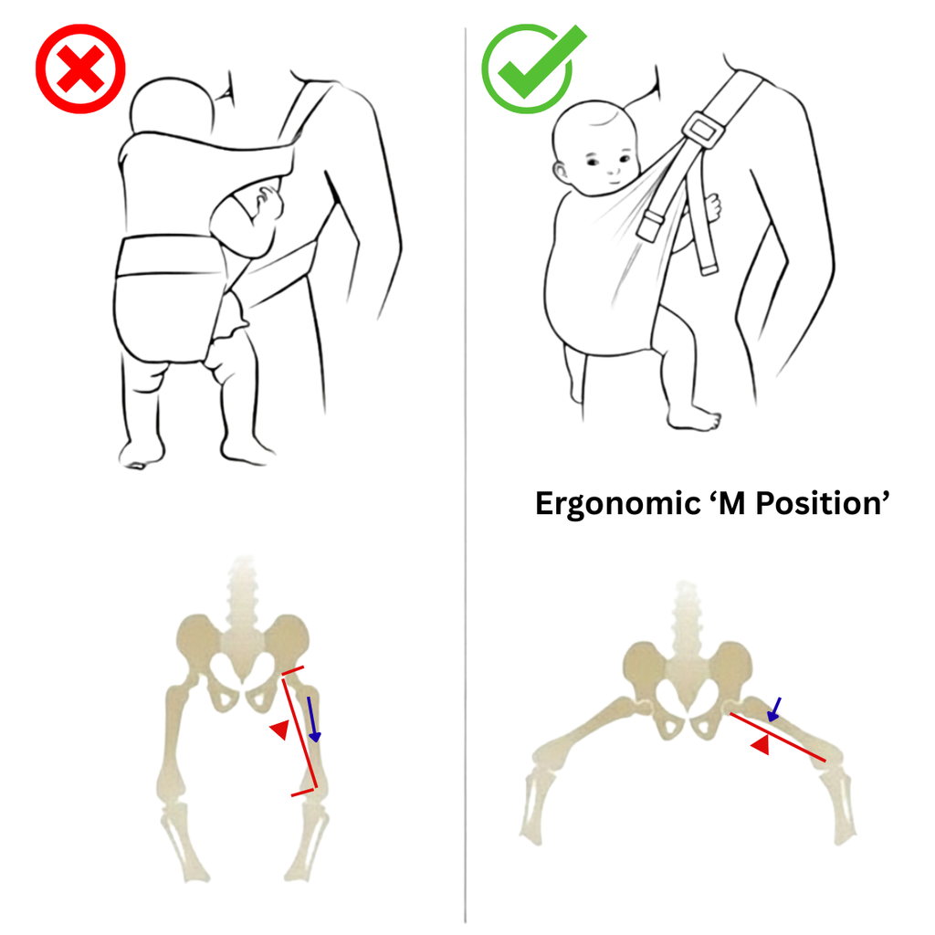 Organic Cotton Baby Sling Carrier
