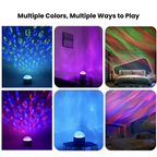 Rotating Aurora Projector Light