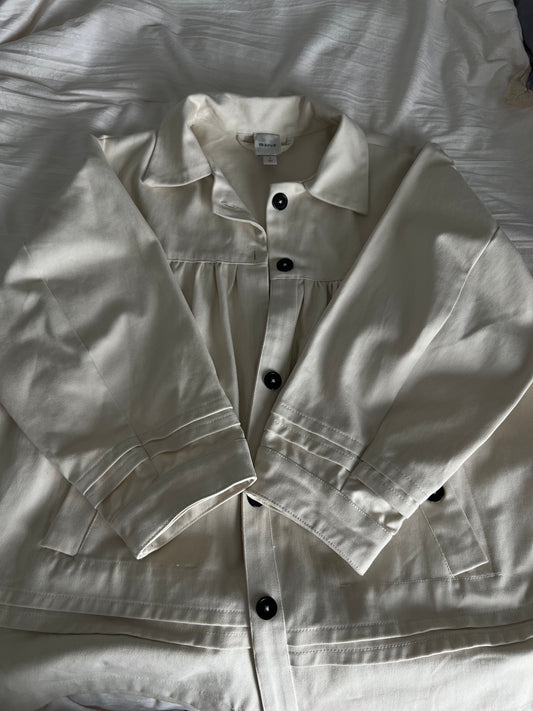 Maeve Collared Swing Jacket - Anthropologie