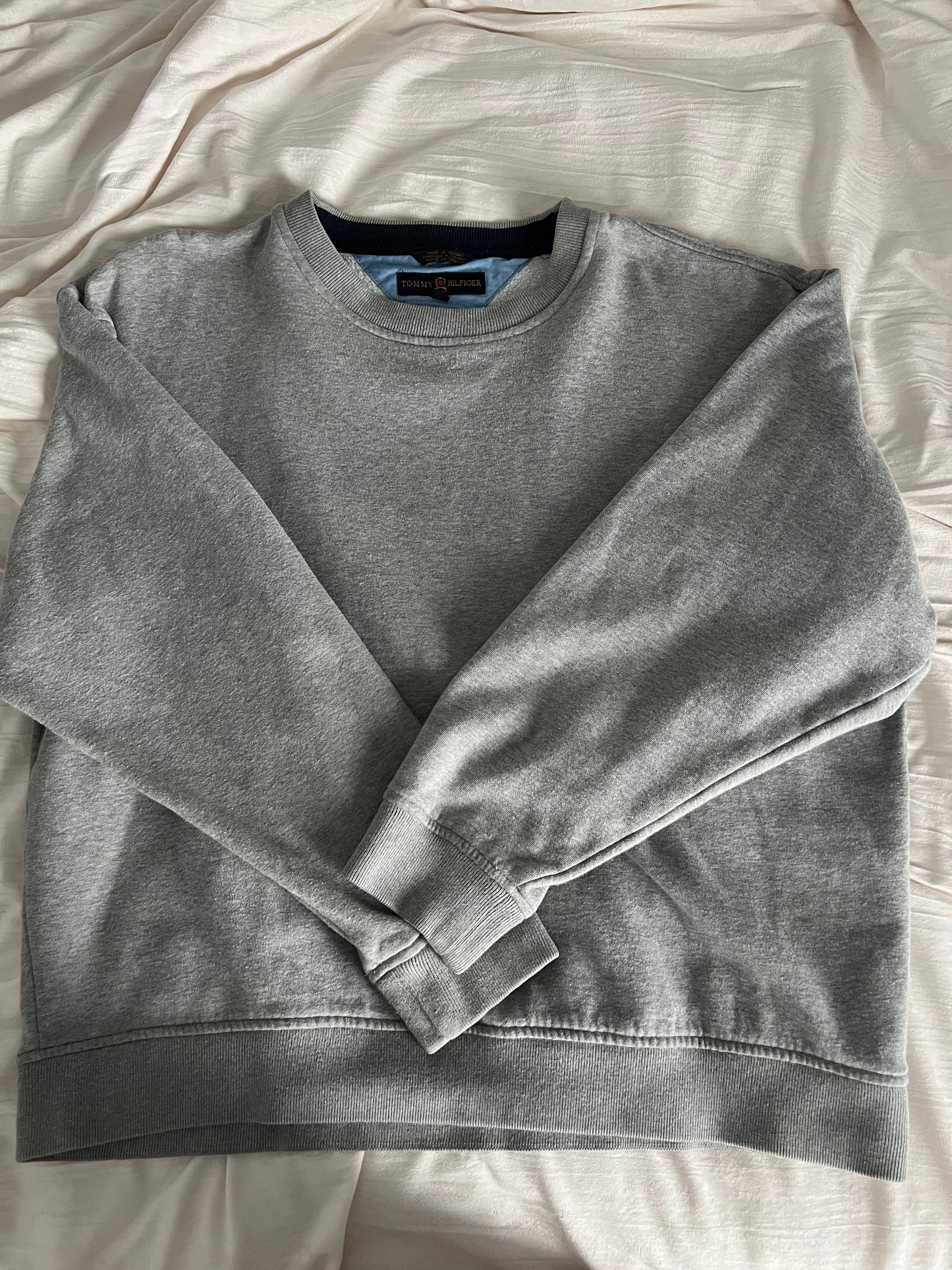 Grey Crewneck Sweatshirt - Tommy Hilfiger