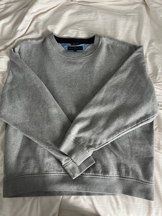Grey Crewneck Sweatshirt - Tommy Hilfiger