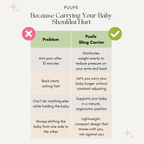 Organic Cotton Baby Sling Carrier